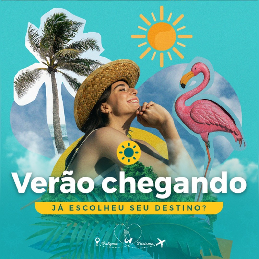 Post da Valgma Turismo: verão chegando, já escolheu seu destino?